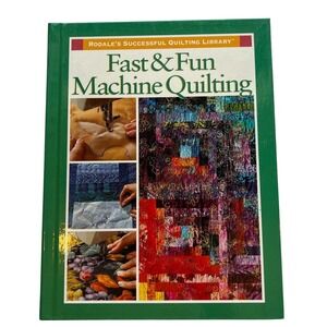 Fast & Fun Machine Quilting - Rodale's Quilting Library (1997 Hardcover) Book